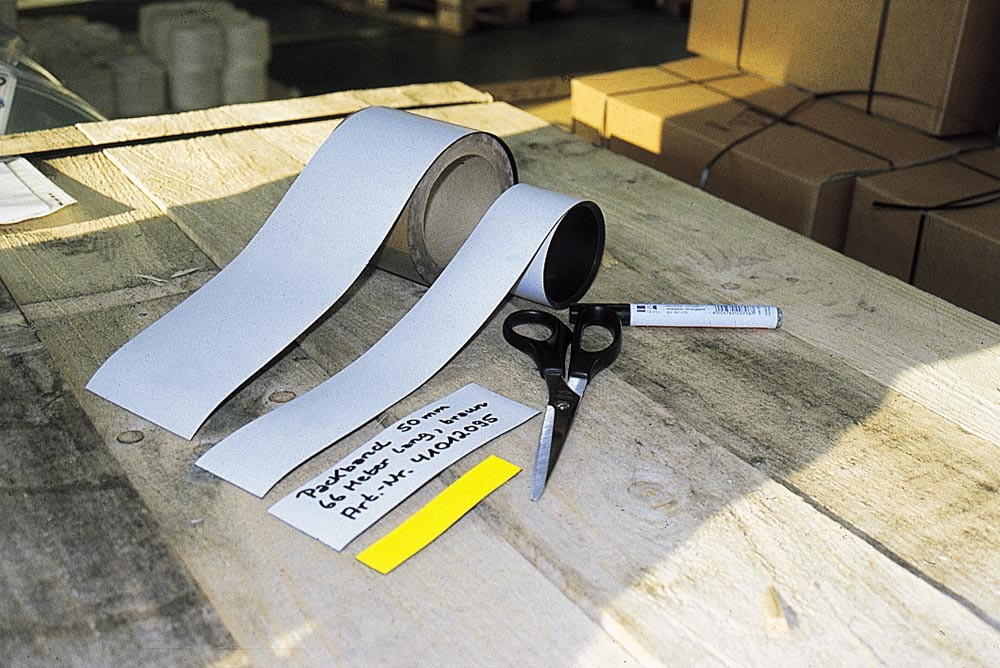 NeoTape Beschriftungsband Gelb 19mm X 12.7m - Paper/Acrylate Für Markieren & Kennzeichnen